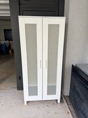 Ντουλάπα IKEA ANEBODA δίφυλλη – λευκή