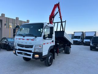Ανατροπή + Γερανός Mitsubishi 2012 CANTER FUSO 6C18 4x4!!!-thumb-1