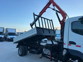 Ανατροπή + Γερανός Mitsubishi 2012 CANTER FUSO 6C18 4x4!!!-thumb-5