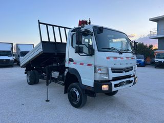 Ανατροπή + Γερανός Mitsubishi 2012 CANTER FUSO 6C18 4x4!!!-thumb-13