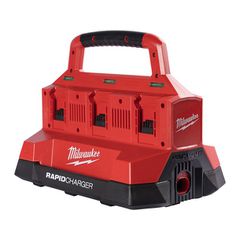 MILWAUKEE PACKOUT M18 PC6 Ταχυφορτιστής Μπαταριών 18V Βαλιτσάκι 6 Θυρών ( 4932480162 )