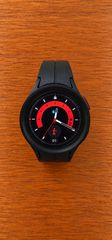 Samsung Galaxy Watch5 Pro Titanium 45mm Αδιάβροχο με Παλμογράφο (Black)