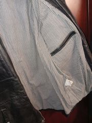 Ανδρικό 100% Δερμάτινο Jacket LAPEL Men – Μαύρο-thumb-7