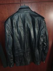 Ανδρικό 100% Δερμάτινο Jacket LAPEL Men – Μαύρο-thumb-11