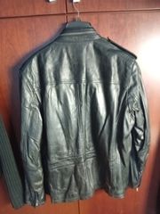 Ανδρικό 100% Δερμάτινο Jacket LAPEL Men – Μαύρο-thumb-12