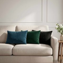 vidaXL Μαξιλάρι με μαξιλάρι HEERLEN 2 τεμ. Σκούρο Πράσινο Βελούδο