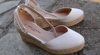 Γυναικεία espadrille wedge sandals Macarena Νο 39