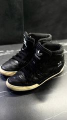 Adidas Originals Μαύρα Δερμάτινα Μποτάκια Νο 44