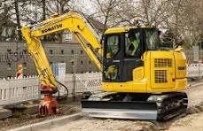 Εκσκαφάκι (διαβολάκι) Komatsu 2015 PC88MR +AC+FOYL YDRAYLIKA ++EYKAIREIA+