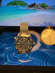 Omega Seamaster Diver 300M Style – Replica 3A – Automatic – Mesh Bracelet