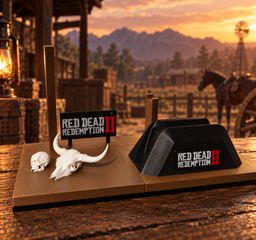 Red Dead Redemption II – 3D Printed Display & Controller Stand-thumb-1