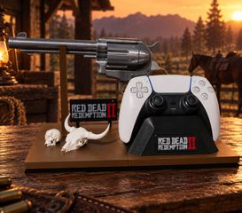 Red Dead Redemption II – 3D Printed Display & Controller Stand-thumb-2