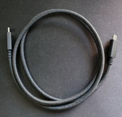 Satechi Braided Thunderbolt 4 Cable 240W Μαύρο 1m-thumb-2