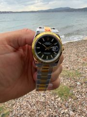 Rolex Datejust 41 Two Tone Black Dial – Replica 3A-thumb-6