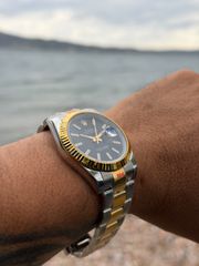 Rolex Datejust 41 Two Tone Black Dial – Replica 3A-thumb-7