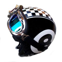 Εκποίηση: Κράνος από υπόλοιπο εισαγωγής - AVEX HELMET - Rally Antique VY514