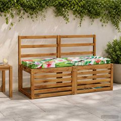 vidaXL Μαξιλάρια Πάγκου 2 Τεμαχίων VUGHT 2 pcs 100% Πολυεστέρας
