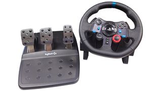 Μεταχειρισμένη Logitech G29 Driving Force Τιμονιέρα με Πετάλια για PC / PS3 / PS4 / PS5 Α9036 ΤΙΜΗ