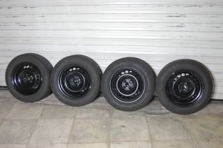 ΧΕΙΜΕΡΙΝΑ ΕΛΑΣΤΙΚΑ SEMPERIT 185/65R 15 ΣΕ ΣΙΔΕΡΕΝΙΕΣ ΖΑΝΤΕΣ 6Χ 15 ΑΡΙΣΤΑ !!!