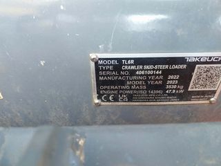 Φορτωτής Με Ερπύστριες Takeuchi 2023 TL6R-thumb-3