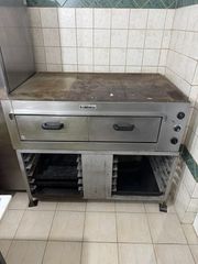 Επαγγελματικός ηλεκτρικός φούρνος 5 kW / 220 V με βάση για λαμαρίνες