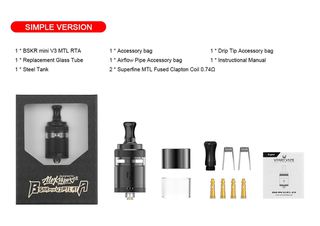 Berserker V3 mini mtl rta (Black)-thumb-1