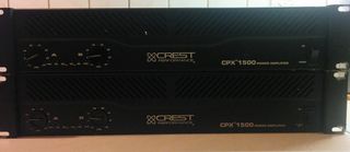 CREST AUDIO CPX 1500 – ΕΠΑΓΓΕΛΜΑΤΙΚΟΣ ΕΝΙΣΧΥΤΗΣ ΙΣΧΥΟΣ