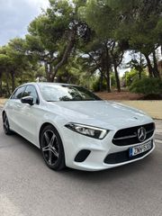 Mercedes-Benz A 160 2022 Full Led, Εγγύηση, Night Pack, Ambient Light, Λευκό Πέρλα