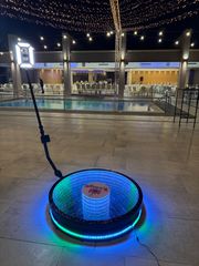 Επαγγελματικό video360 Booth LED / Infinity – Premium πλατφόρμα 100cm