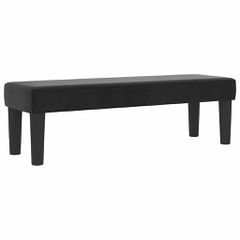 Κρεβάτι με ελατήρια με κεφαλάρι Μαύρο 200 x 180 cm Βελούδο 3344596-thumb-4