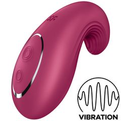 Satisfyer Dipping Delight Δονητής επαφής Βαθύ Κόκκινο