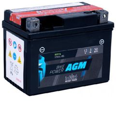 ΜΠΑΤΑΡΙΑ INTACT BIKE POWER AGM YTX4L-BS 12V 3AH