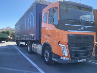 Volvo 2017 FH 460 - INTARDER - ΤΡΟΜΠΑ ΑΝΑΤΡΟΠΗΣ - ΚΟΥΡΤΙΝΑ KRONE 13,7M-thumb-1
