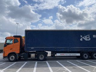 Volvo 2017 FH 460 - INTARDER - ΤΡΟΜΠΑ ΑΝΑΤΡΟΠΗΣ - ΚΟΥΡΤΙΝΑ KRONE 13,7M-thumb-3