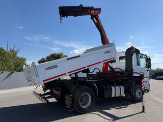 Ανατροπή + Γερανός Mercedes-Benz 2006 Actros 1832 Meiller Ανατροπη Palfinger PK 10501 Ασύρματο-thumb-68