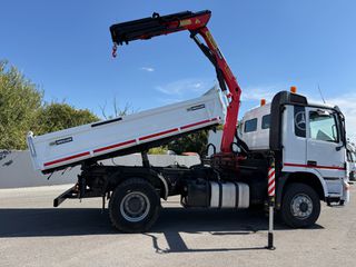 Ανατροπή + Γερανός Mercedes-Benz 2006 Actros 1832 Meiller Ανατροπη Palfinger PK 10501 Ασύρματο-thumb-69