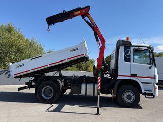 Ανατροπή + Γερανός Mercedes-Benz 2006 Actros 1832 Meiller Ανατροπη Palfinger PK 10501 Ασύρματο-thumb-70
