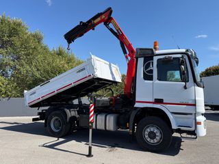 Ανατροπή + Γερανός Mercedes-Benz 2006 Actros 1832 Meiller Ανατροπη Palfinger PK 10501 Ασύρματο-thumb-71