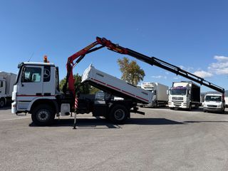 Ανατροπή + Γερανός Mercedes-Benz 2006 Actros 1832 Meiller Ανατροπη Palfinger PK 10501 Ασύρματο-thumb-76