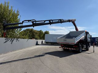 Ανατροπή + Γερανός Mercedes-Benz 2006 Actros 1832 Meiller Ανατροπη Palfinger PK 10501 Ασύρματο-thumb-79