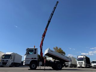 Ανατροπή + Γερανός Mercedes-Benz 2006 Actros 1832 Meiller Ανατροπη Palfinger PK 10501 Ασύρματο-thumb-85
