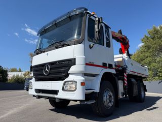 Ανατροπή + Γερανός Mercedes-Benz 2006 Actros 1832 Meiller Ανατροπη Palfinger PK 10501 Ασύρματο-thumb-86