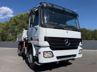Ανατροπή + Γερανός Mercedes-Benz 2006 Actros 1832 Meiller Ανατροπη Palfinger PK 10501 Ασύρματο-thumb-88