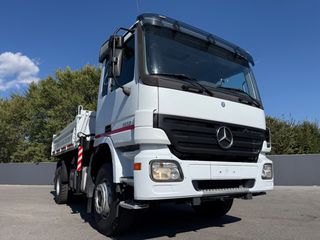 Ανατροπή + Γερανός Mercedes-Benz 2006 Actros 1832 Meiller Ανατροπη Palfinger PK 10501 Ασύρματο-thumb-89