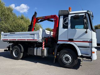 Ανατροπή + Γερανός Mercedes-Benz 2006 Actros 1832 Meiller Ανατροπη Palfinger PK 10501 Ασύρματο-thumb-90