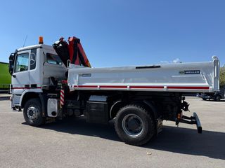 Ανατροπή + Γερανός Mercedes-Benz 2006 Actros 1832 Meiller Ανατροπη Palfinger PK 10501 Ασύρματο-thumb-3