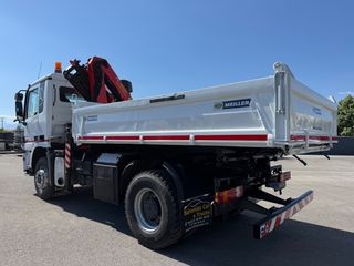 Ανατροπή + Γερανός Mercedes-Benz 2006 Actros 1832 Meiller Ανατροπη Palfinger PK 10501 Ασύρματο-thumb-4