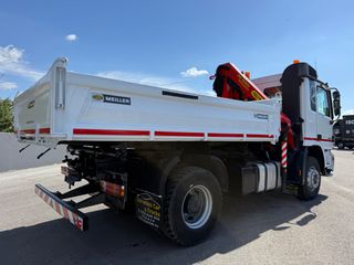 Ανατροπή + Γερανός Mercedes-Benz 2006 Actros 1832 Meiller Ανατροπη Palfinger PK 10501 Ασύρματο-thumb-8