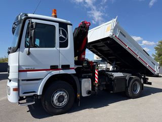 Ανατροπή + Γερανός Mercedes-Benz 2006 Actros 1832 Meiller Ανατροπη Palfinger PK 10501 Ασύρματο-thumb-43