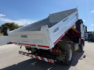 Ανατροπή + Γερανός Mercedes-Benz 2006 Actros 1832 Meiller Ανατροπη Palfinger PK 10501 Ασύρματο-thumb-52
